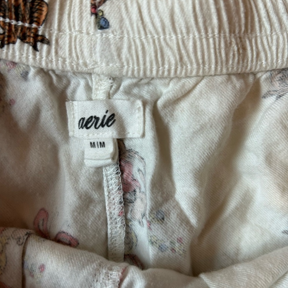 Aerie Grinch Cindy Lou flannel pajamas size medium Christmas holiday - Picture 3 of 8